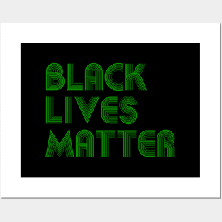 BLM (Green) Posters and Art